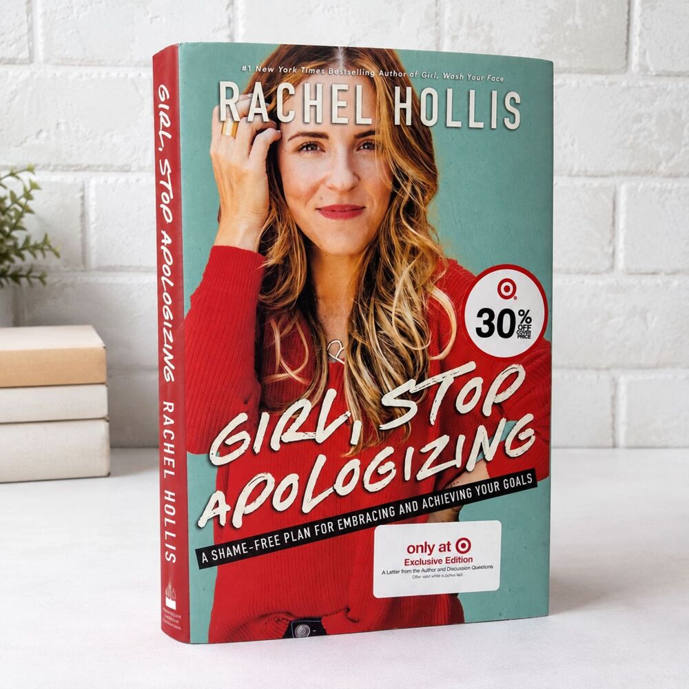 Rachel Hollis Girl Stop Apologizing Target Exclusive Hardcover Self Help 2019